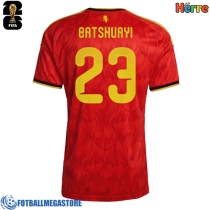 Fotballdrakt Herre Belgia Michy Batshuayi #23 Hjemmedrakt VM 2026 Kortermet